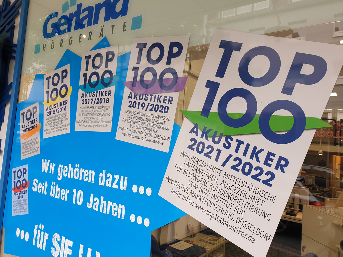 Gerland Hörgeräte Hildesheim - TOP 100 Akustiker